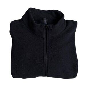 Lululemon Oversized-Fit Fleece Half Zip (Black) - Medium